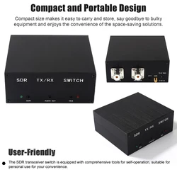 160MHz 100W Antenna Sharer Aluminium Alloy SDR Transceiver TR Switch Aluminum Alloy Box Device Signal Equipment Accessory