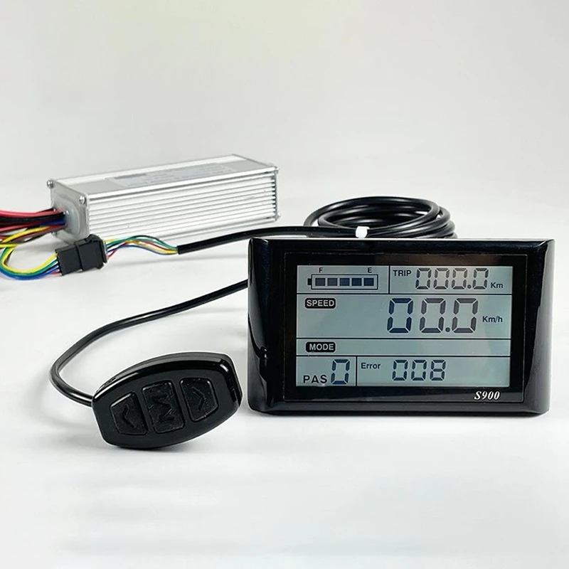 Electric Bicycle Display JN LCD Meter S900 For JN Intelligent Controller 36V48V Ebike Panel Julet