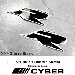S1000R 150MM * 50MM una coppia per BMW S1000R 2X carenatura moto Shell Head Sticker decalcomania personalizzata in più colori