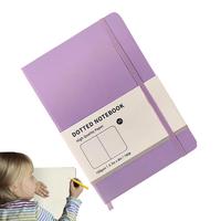 Dot Journal Notebook Leather Notebooks For Work A5 160 Pages Waterproof Hardcover Dot Grid Notebook For Notes Work School