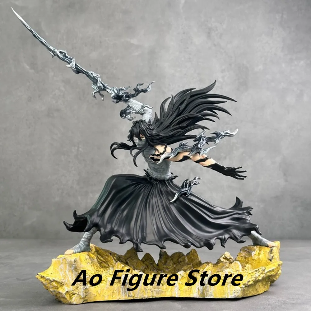 

24 см BLEACH Ichigo Kurosaki аниме фигурка Final Getsuga Tenshou фигурка BLEACH фигурка для взрослых коллекция модель игрушки подарки