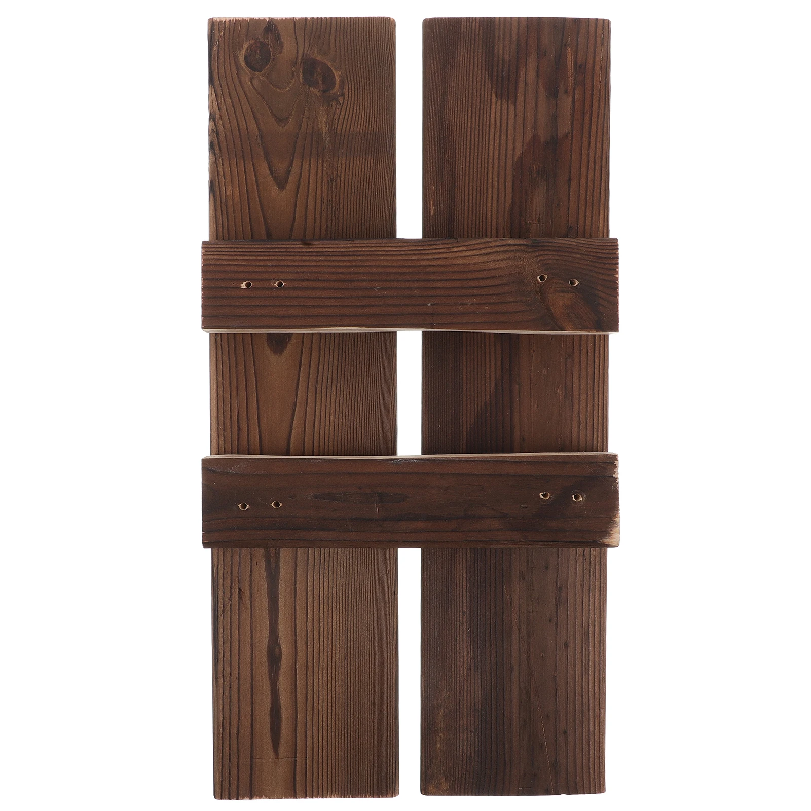 4pcs Wooden Board Retro Fishbowl Ornament Stable Horizontal Structure Aquarium Decor Goldfish Accessories Betta Fish Decor Wood