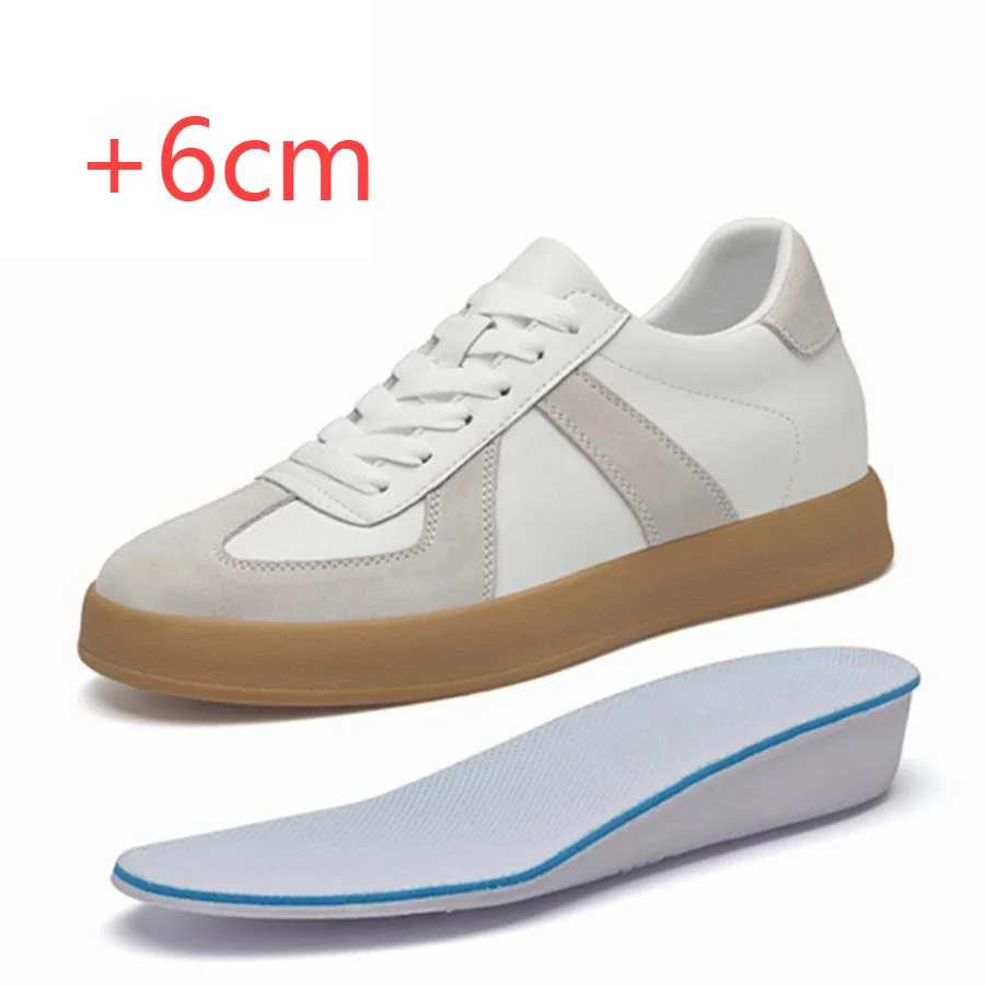 

Elevator Shoes Men Sneakers Leisure Sports Shoes Height 6cm Zapatos Mujer Men's Height Increasing Shoes Tennis Shoes
