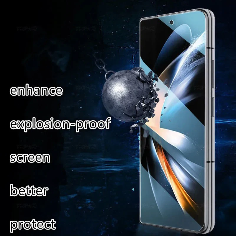 External Back 3D Len Anti-Spy Privacy Screen Protector For Samsung Galaxy Z Fold 7 SE 6 5 4 3 2 W25 W24 W23 W22 Tempered Glass