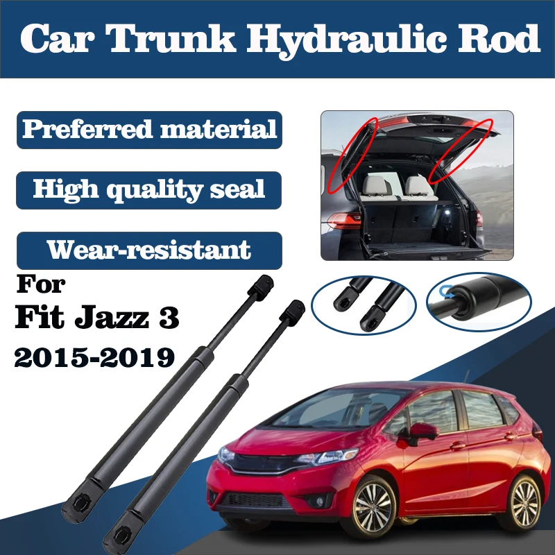 

Cars Trunk Support Pole For Honda Fit Jazz 2015-2019 Hydraulic Lever Shock Lift Struts Support Arm Strut Rod Tools Accessories