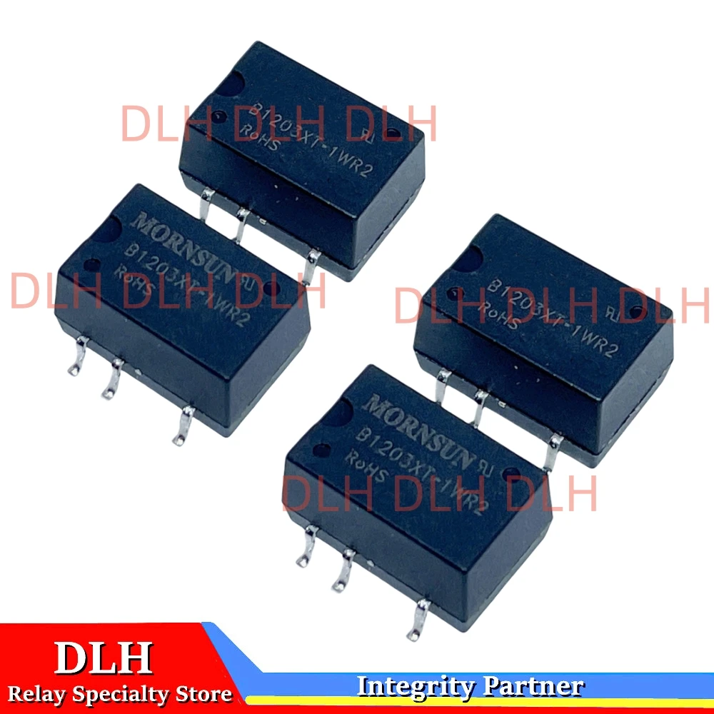 

B1203XT-1WR2 12V to 3.3V/303mA DC-DC power module 1W