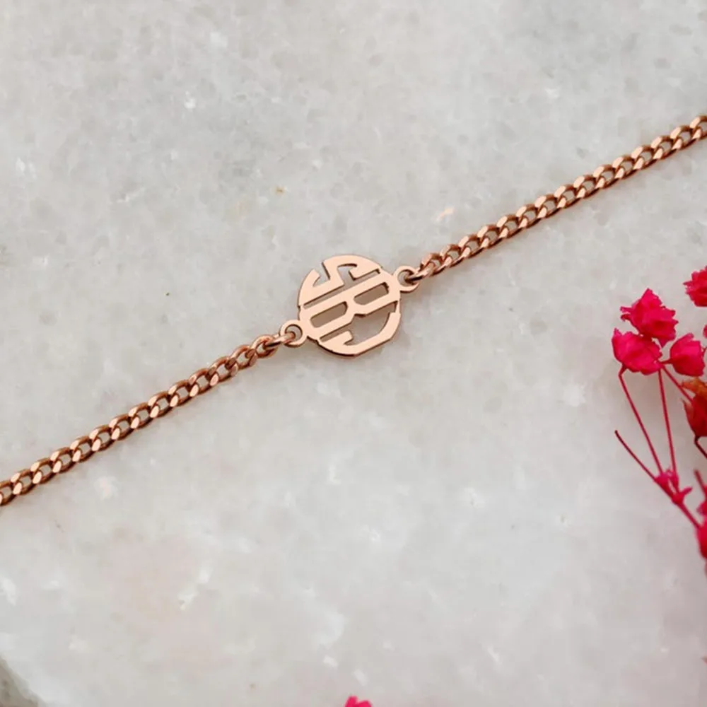 

Персонализированные браслеты с инициалами, семейные украшения, браслеты с подвесками из нержавеющей стали с именной табличкой, подарок на день матери для мамы