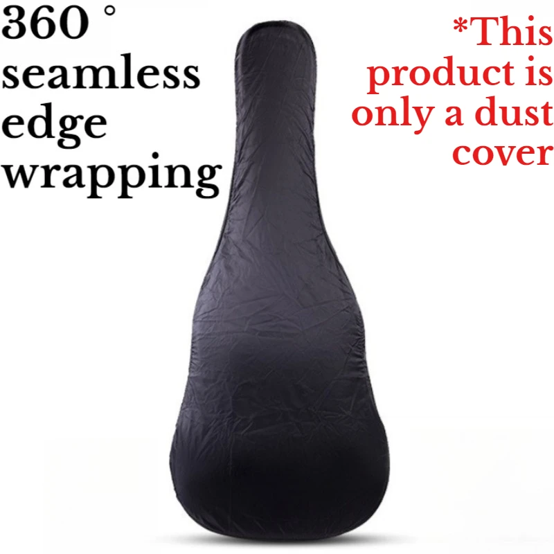 Nylon Guitar Bag Dust Cover Waterproof Moisture-proof Wear-resistant Electric Bass Bag Dust Covers Musical Instrument Accessory