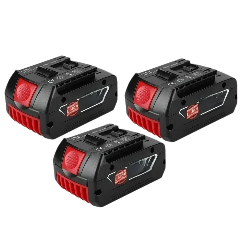 

【Aleaivy】для BOSCH 18 В, аксессуары для аккумуляторов, отвертка, подходит для BAT609 BAT609G BAT618 BAT618G BAT614 6,0 Ач + зарядное устройство