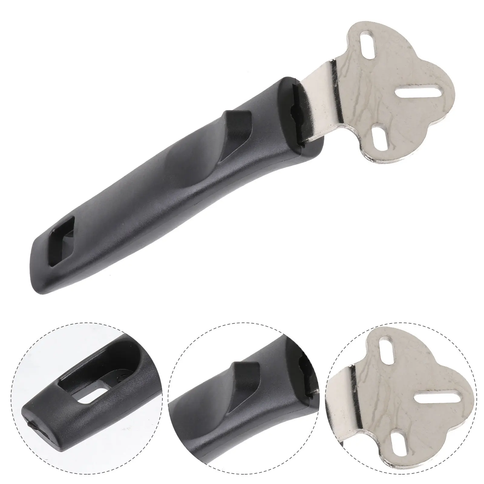 1Pcs Pot Handle Replacement Heat Resistant Bakelite Grip Long Anti-Scald Pan Grip Replacement Fry Pan Handle Pot Accessory