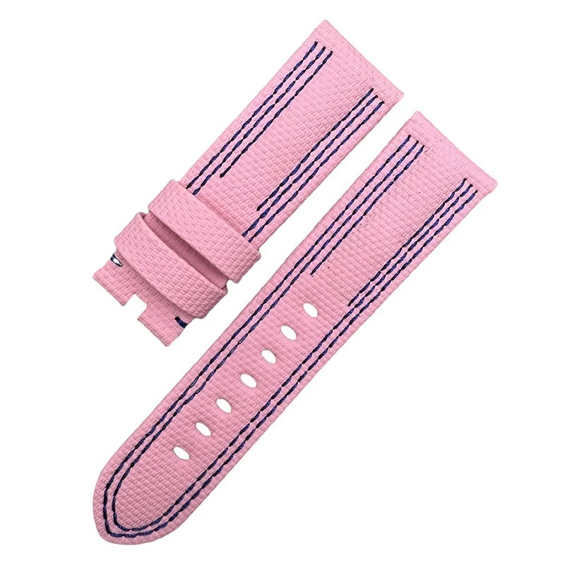 20mm 22mm 24mm FKM Rubber Bracelet for Panerai Fluororubber Strap Lumino Stealth PAM01122 PAM441/359/312/616 Watchband 26mm 27mm