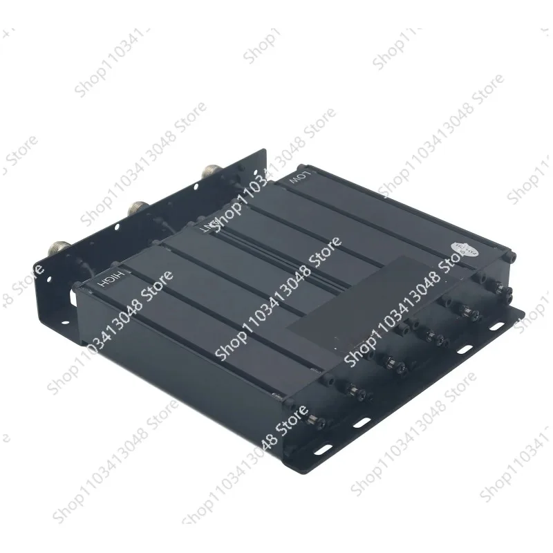 30W/50W 6 Cavity Duplexer VHF/UHF Repeater Duplexer for Radio Communication Radio Repeater 136-180Mhz/380-520Mhz/400-470Mhz