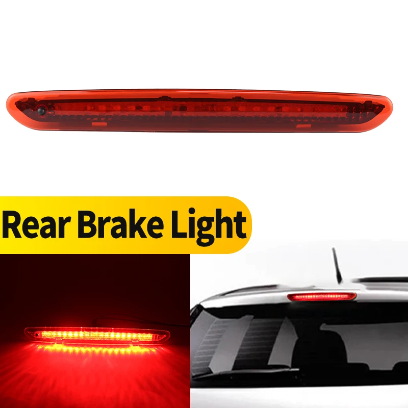 1 unidad para Fiat Grande Punto 2005-2012 Evo 2008-2012 Punto 2012-2018 LED rojo 3.a luz de freno trasera lámpara de parada de montaje alto luz de freno