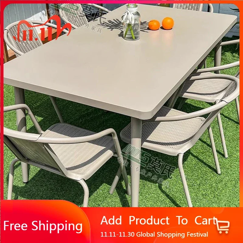 

Garden Balcony Outdoor Tables Lounge Minimalist Luxury Modern Outdoor Tables Armchair Backyard Arredo Giardino Home Furniture