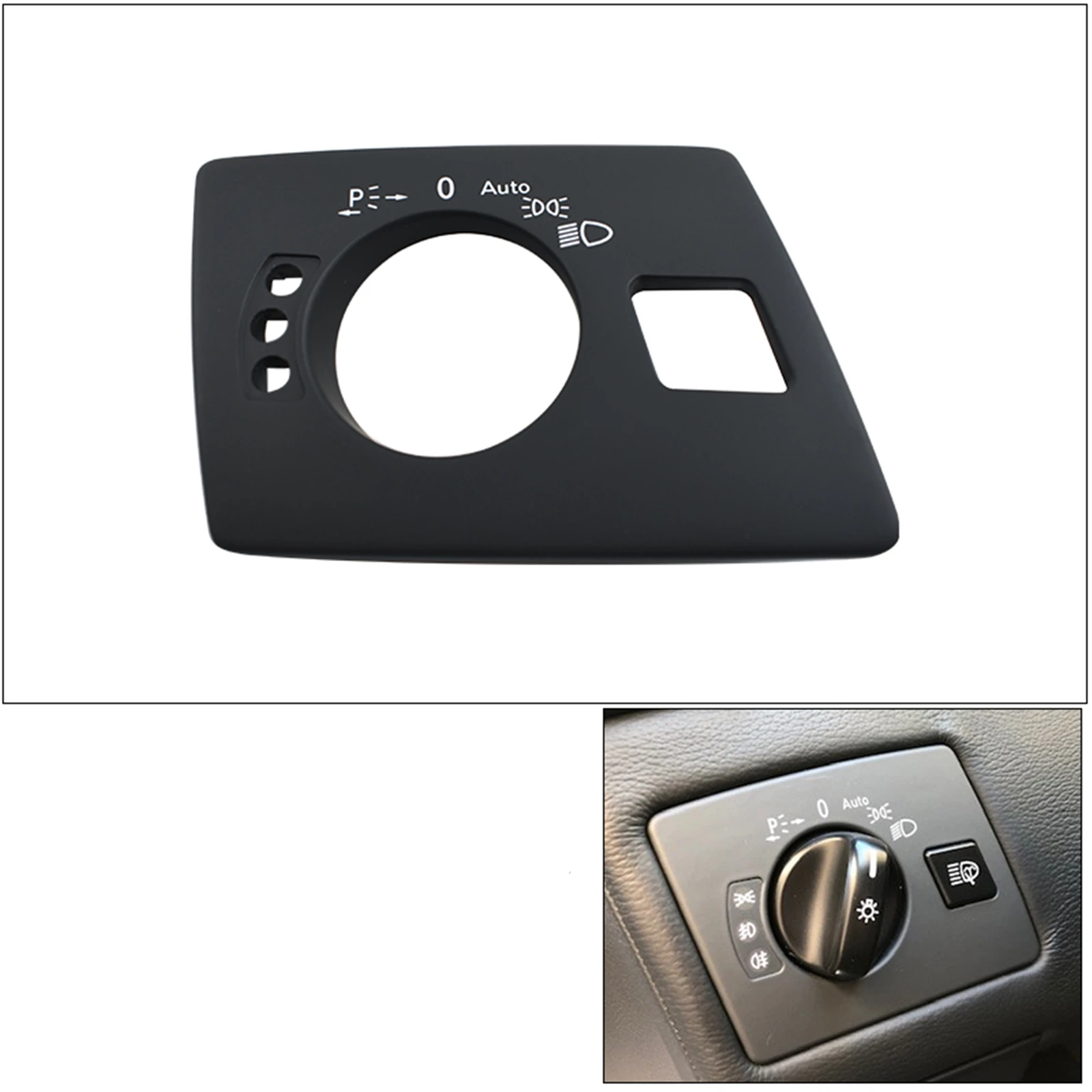 

Headlight Control Switch Cover Panel For Mercrdes Benz CL-CLASS W215 2006-2010 Car Front Headlamp Console Button Frame Shell