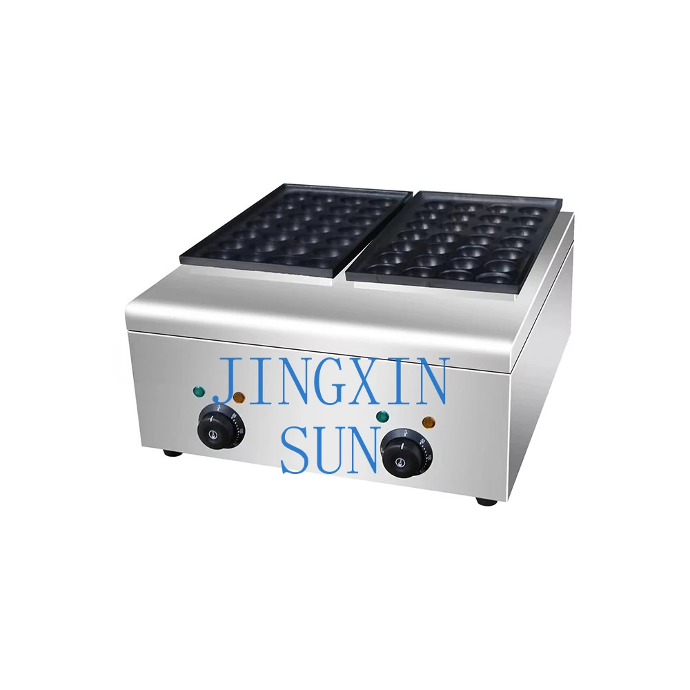 Electric stainless steel fish ball grill and octopus grill for hotel and restaurant supplies