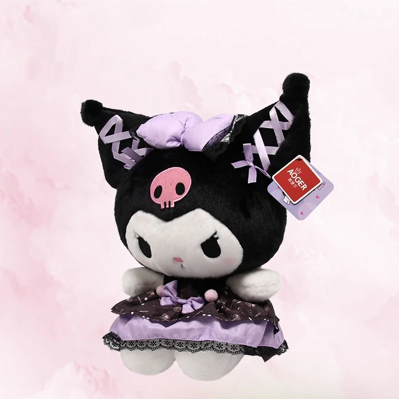 Kuromi Melody-série de banquete, juguetes bonitos de peluche, regalos de Navidad y cumpleaños para parejas, dormitorio, sofá, escritorio, decoración Interior de coche