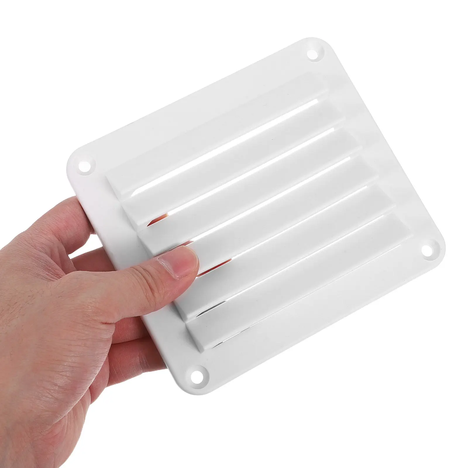2Pcs Boat Ventilation Grille Louver Design High Efficiency Airflow Vent Cover for Rv Sailboat Yacht Camper Trailer Bathroom Use