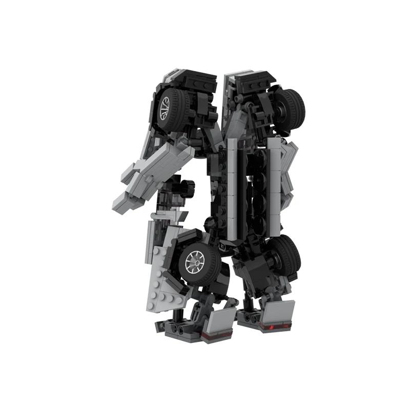561 個新しい DIY 放電 Cyber​​truck ビルディングブロックアセンブリ変形車ロボット高品質クリエイティブギフトパズル MOC- 219684