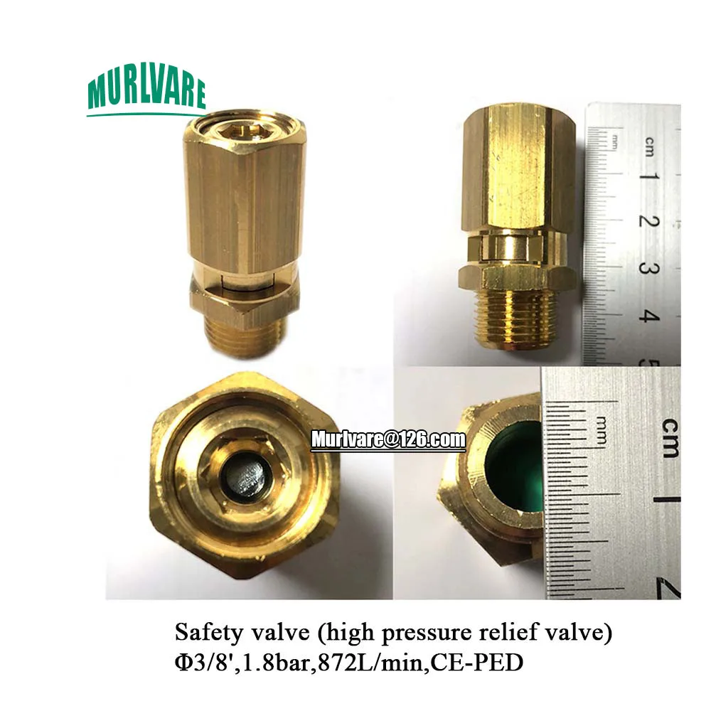 Coffee Machine Boiler Low Pressure High Pressure Protection Safety Valve Vacuum Destruction Safety Valve For Expobar Faema NUOVA