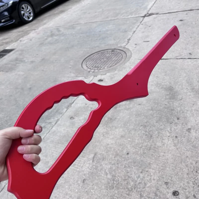 110cm cosplay kill la kill ryuko matoi ryuuko tesoura lâmina espada de madeira modelo traje mostrar adereços