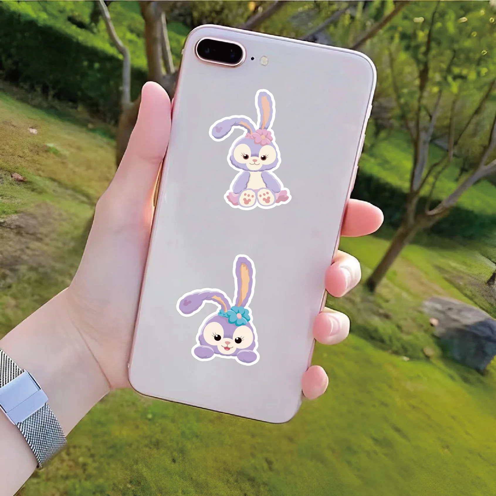 10/30/49 sztuk Disney StellaLou LinaBell naklejki kreskówkowe Kawaii śliczne Lotso Doodle wodoodporna naklejka zabawki dla dzieci prezenty na walizkę