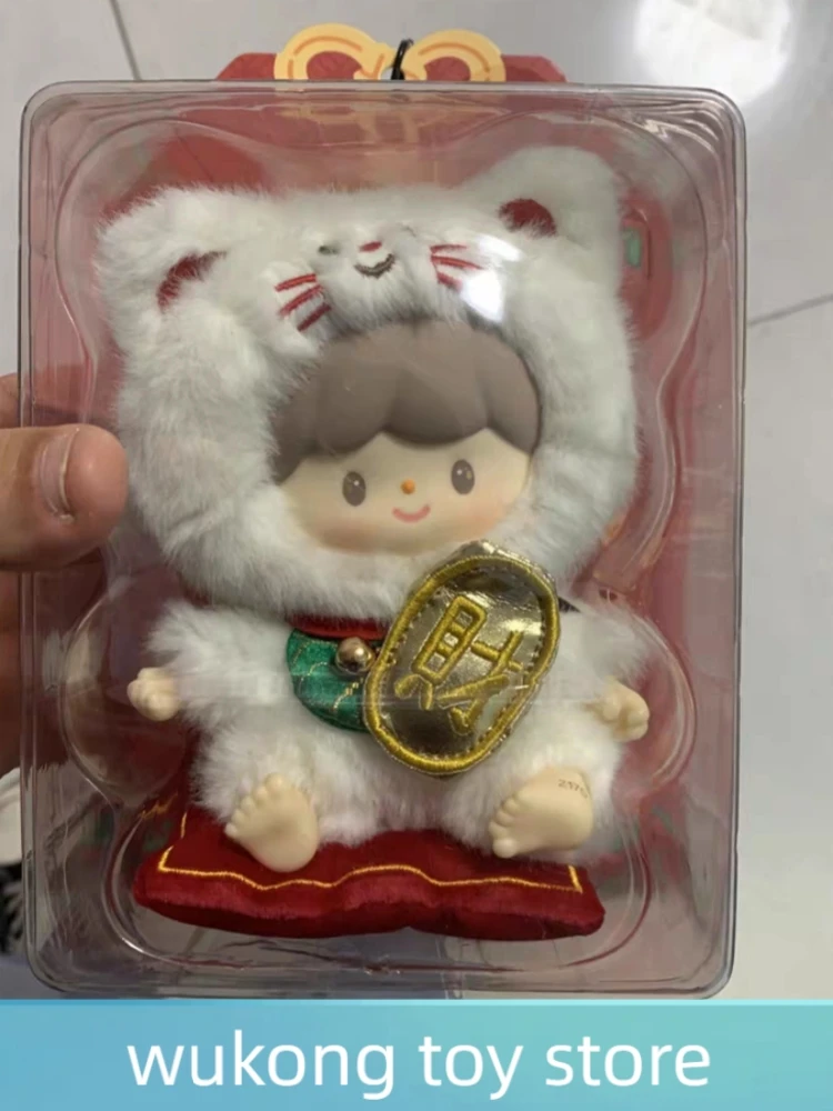 

Zzoton виниловая плюшевая фигурка Lucky Cat Zzoton, коллекция моделей, модная игра, милая плюшевая кукла, сумка, подвеска, декор, игрушка, подарки