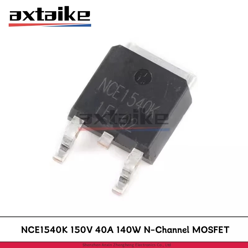

10PCS NCE1540K TO-252-2 150V 40A 140W NCE1540 DPAK SMD N-Channel Enhancement Mode Power MOSFET Transistor