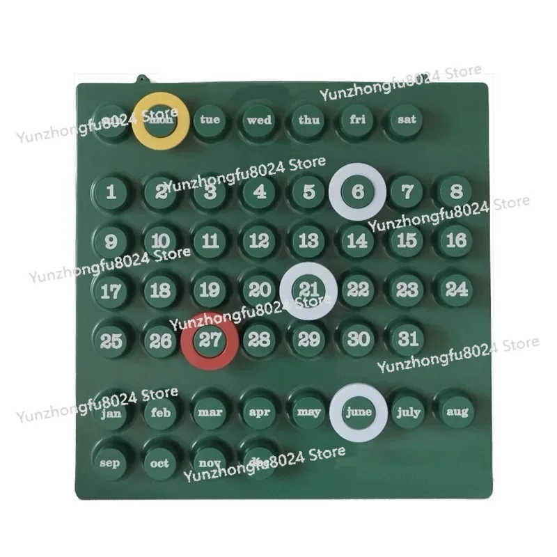

Replica medieval perpetual calendar ringadate retro calendar creative Internet celebrity ins wall decoration home