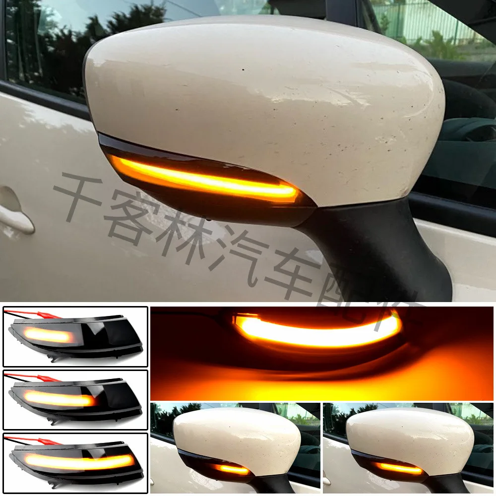 

Suitable for Renault Captur Kaptur 13-16 Clio IV 13-18 rearview mirror flow turn signal