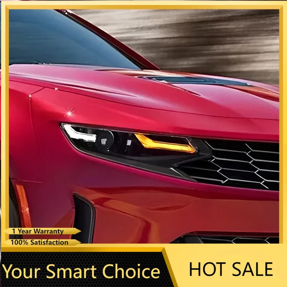 

High Quality Upgraded Car Front Lamps For Chevrolet Camaro 2020-2023 LED Auto Headlight Assembly Projector Lens Tool Accessories