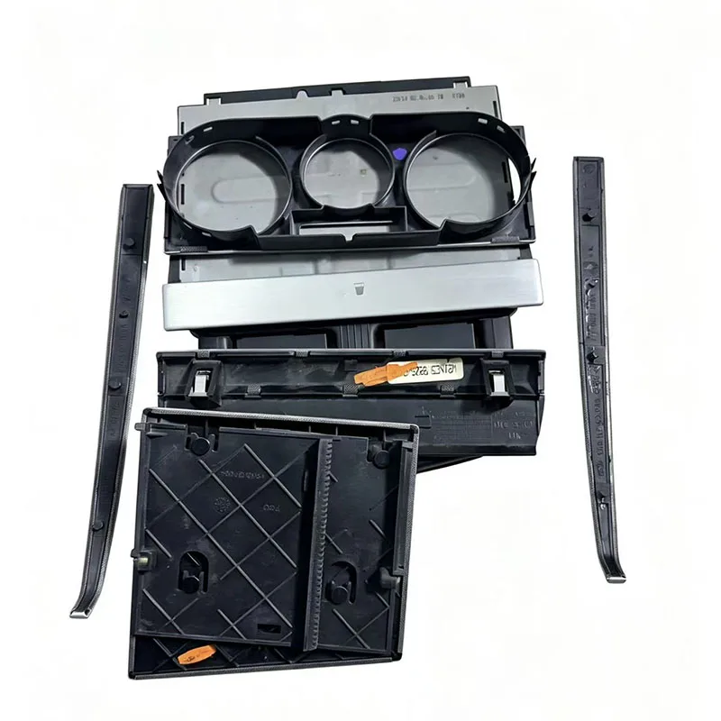 Central control framework panel set brushed aluminum for vw Jetta Golf 4 Bora MK4 view 5