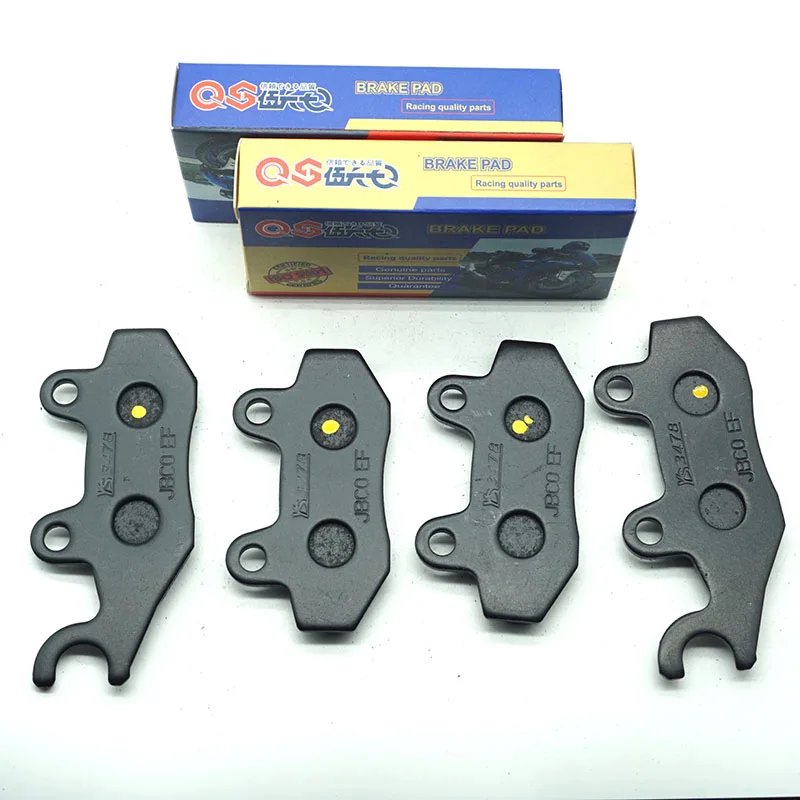 Pastillas de freno delanteras y traseras para motocicleta, para KYMCO Dink/Spacer 150 1999-2004 2006 Grand Dink 2000 2002-2011 Quannon 2009-2014 YUP