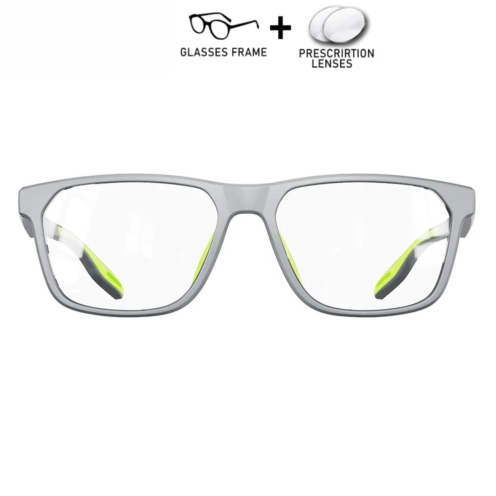 แว่นตา KUXA สำหรับผู้ชายและผู้หญิง แว่นสายตาสำหรับเล่นกีฬา ปั่นจักรยาน พร้อมเลนส์สายตาสั้น แว่นตา TR90 ป้องกันรังสียูวี แว่นกันแดดโพลาไรซ์