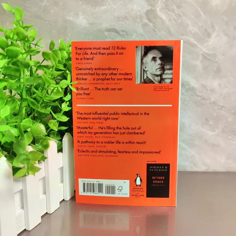 12 Regeln für das Leben von Jordan Peterson – Ein Antidote to Chaos, englisches Buch, Selbsthilfe-Leitfaden für moderne Probleme und persönliche Entwicklung
