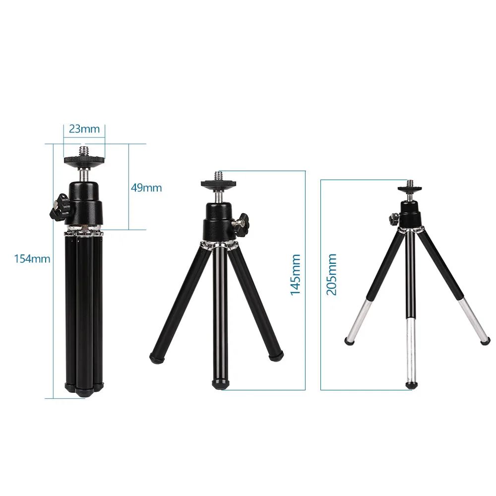 

Two-section retractable bracket mini-pocket portable tripod for Micro single camera and sport camera