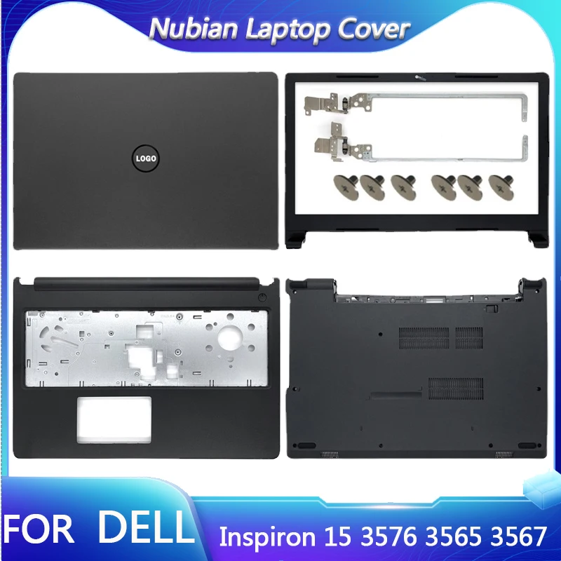 

New For Dell Inspiron 15 3576 3565 3567 Series Laptop LCD Back Cover/Front Bezel/Palmrest/Hinges/Bottom Case Inspiron 15 3576