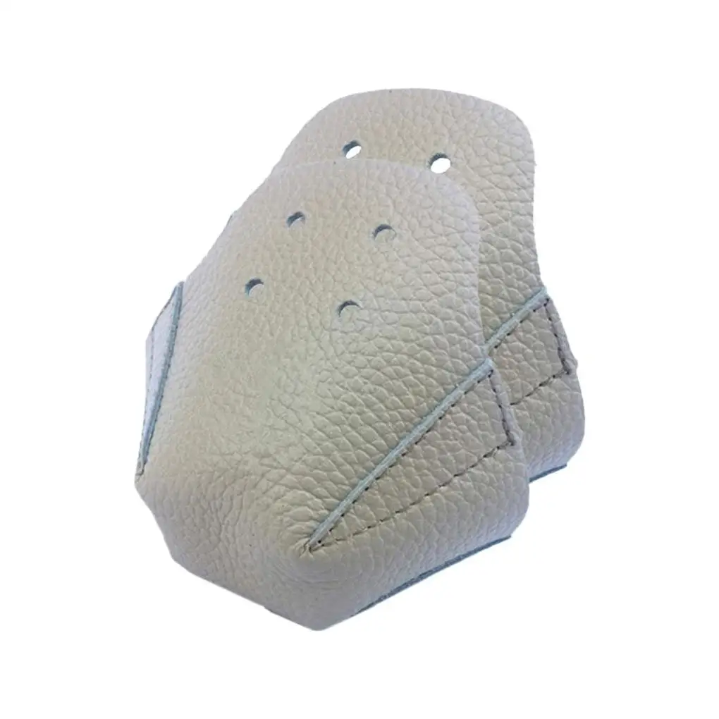 

Roller Skate Toe Caps PU Leather with 4Holes Roller Skating Cap Protector Skate Toe Guards For Roller Skates Toe Cap Shoe Shield