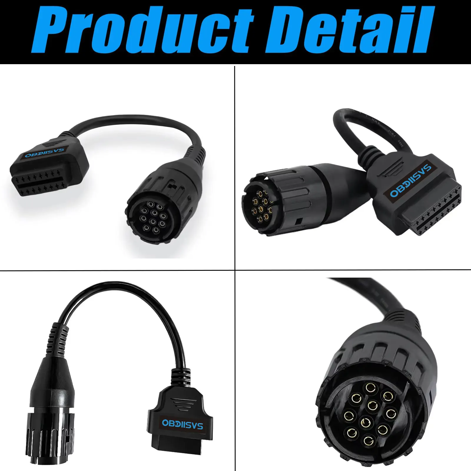 Motorrad-OBD2-Diagnosekabel für ICOM-D 10-Pin-OBD-Anschluss für F800GS S1000 R1200GS Motorrad für GS911 Kompatibel mit MotoScan – Detail 5