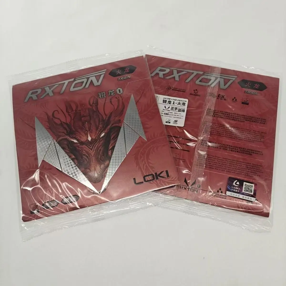 

Набор для настольного тенниса LOKI RXTON 1 FIRE DRAGON: Профессиональные ракетки для пинг-понга, мощная атака, хороший контроль вращения и скорости
