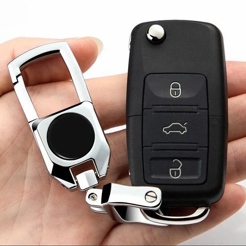 Zinc Alloy Buckle Car Key Rings Keychain Holder for Nissan Nismo Juke Sylphy Badge Qashqai J11 X Trail Almera Note Teana Patrol