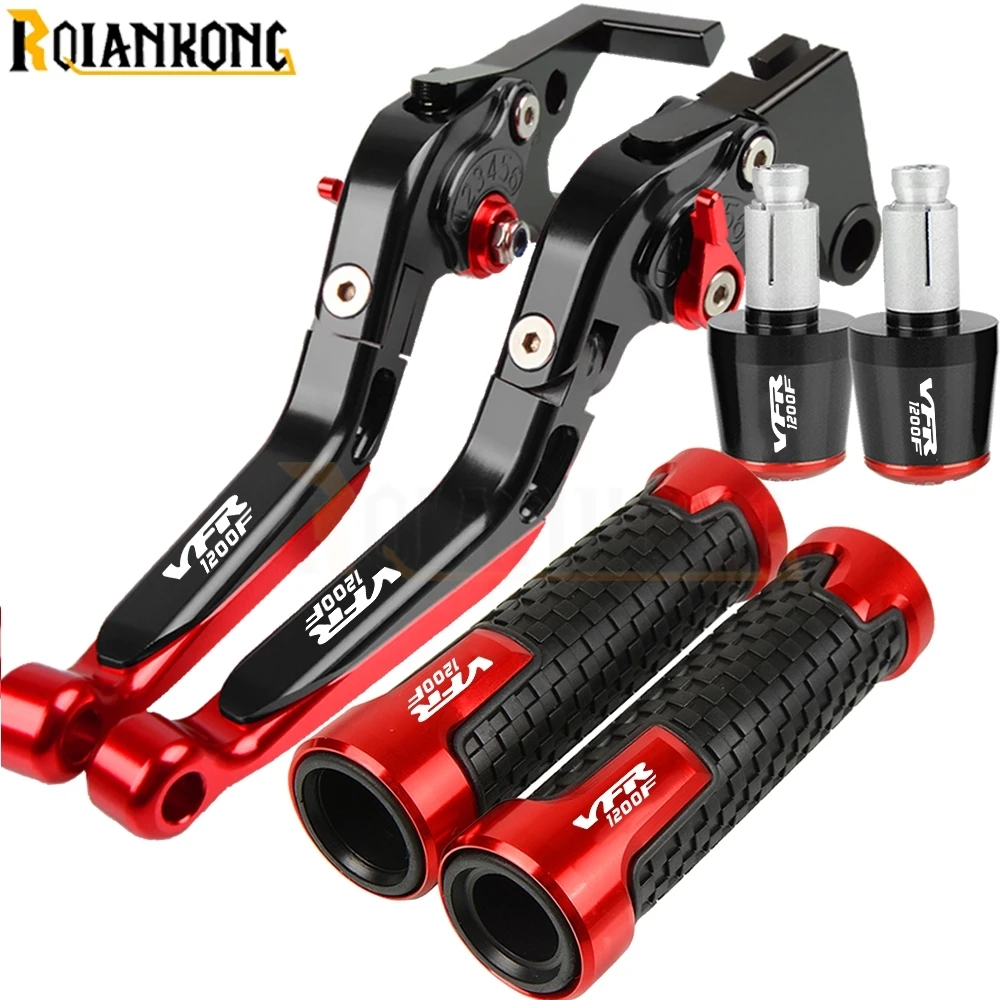 

For HONDA VFR1200 VFR 1200 F 2010-2016 2015 2014 2013 VFR1200F Motorcycle Adjustable Brake Clutch Levers Handlebar Grips End