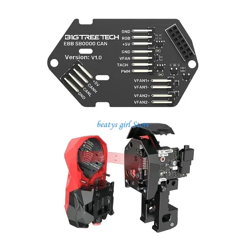 

C7AB для SB2209/SB2240 EBB SB0000 CAN V1.0 Доска для расширения для Voron Stealthburner