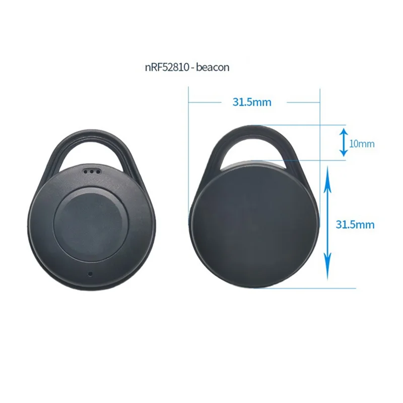 NRF52810 Modulo Bluetooth 5.0 a basso consumo energetico Beacon Posizionamento interno Bianco, 41,5 X 31,5 X 10 mm