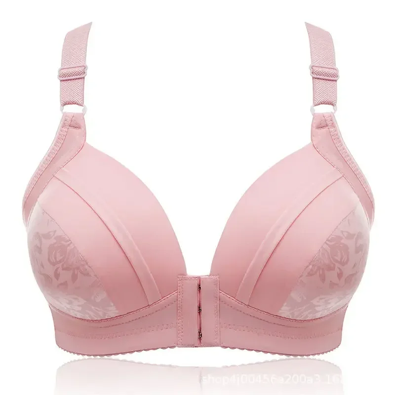 

FemaleThin Cup Gathering Shaping Lady Breastfeeding Wireless Bra Mom Bra Large Size No Underwire No Marks Women's Underwear
