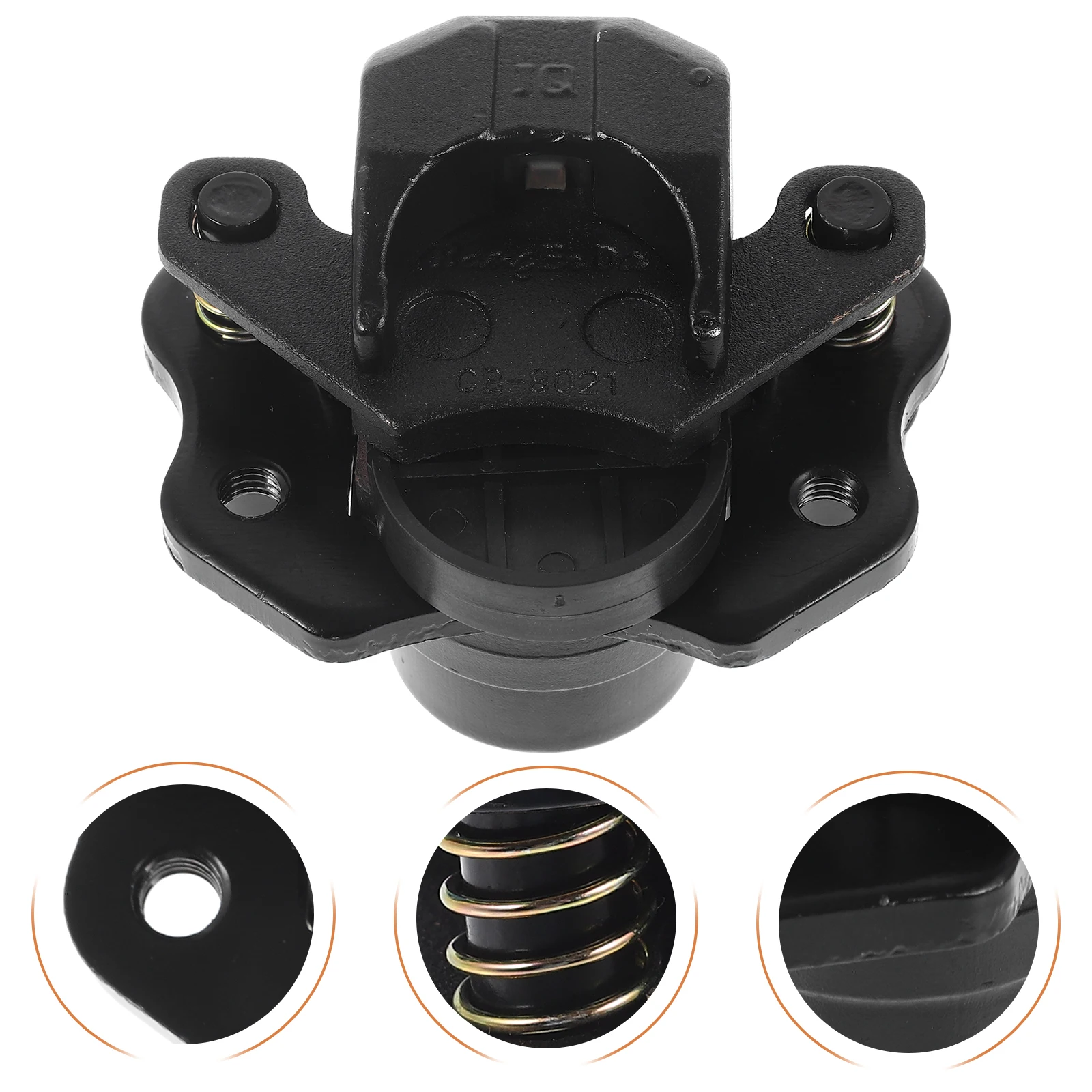 

1pcs Rear Brake Caliper Replacement For Beach Motorcycle Atv Parts Strong Iron Disc Brake Caliper Easy Installation 50Cc-125Cc