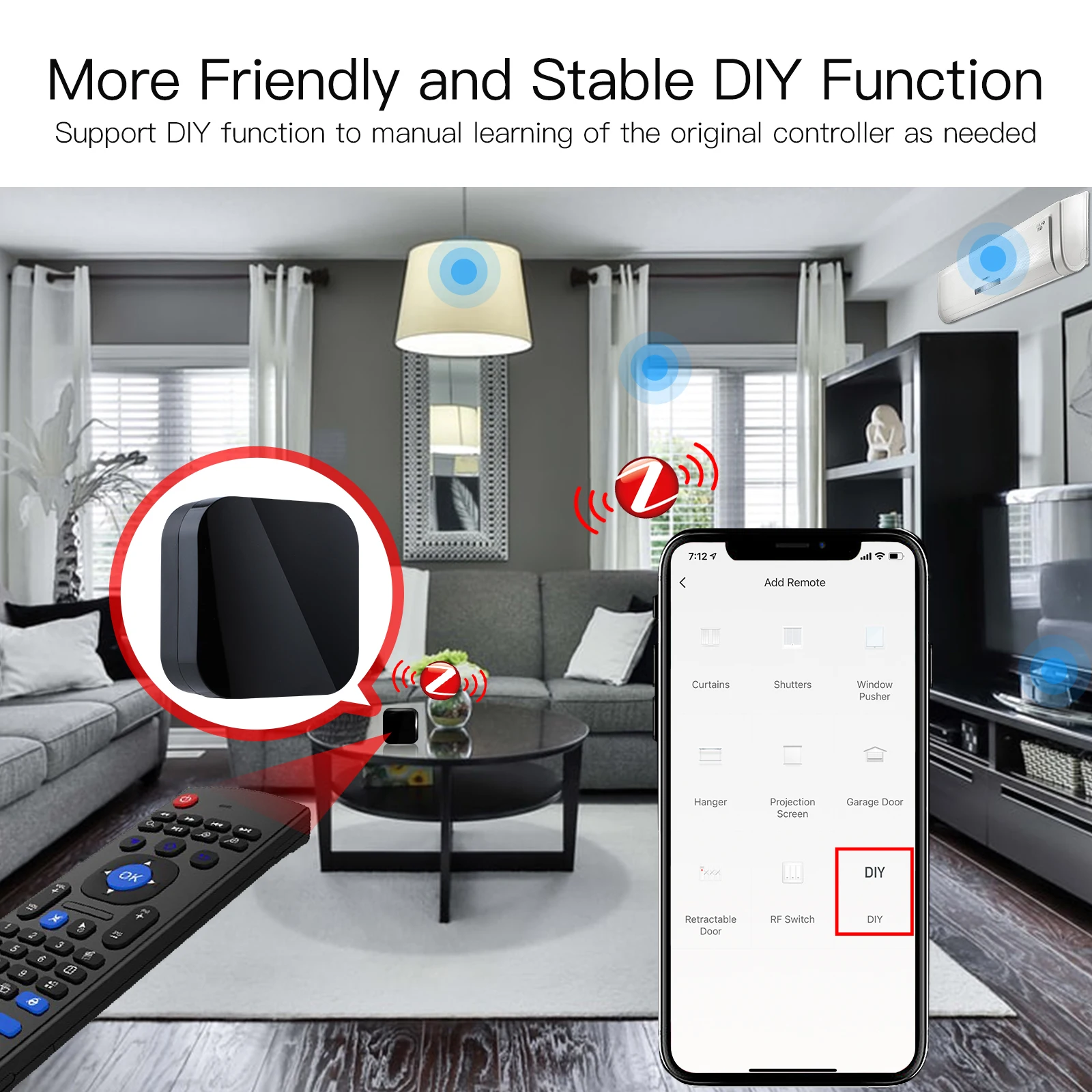 Tuya ZigBee Smart IR للتحكم عن بعد العالمي للمنزل الذكي Android4.0/iOS 8.0 لـ Alexa Google Home