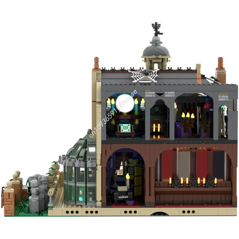 4503 قطعة MOC الرجل المسكون Disneienyed نموذج ألعاب مكعبات البناء العمارة تجميع هدايا عيد الميلاد لتقوم بها بنفسك التعليم للأطفال