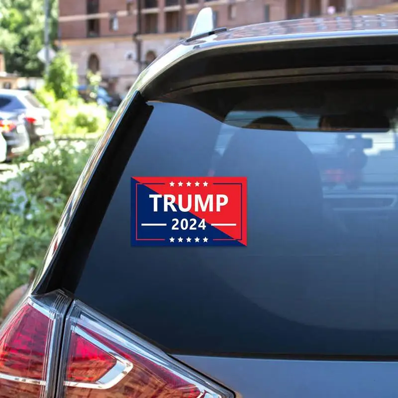 2024 Trump Sticker Make America Great Again Decal Sticker Back Again Trump In Election Ticker USA Presidential Election campaign