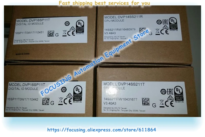DVP16SP11T DVP16SP11R DVP16SN11T Module New PLC Boxed Warranty For 1 Year